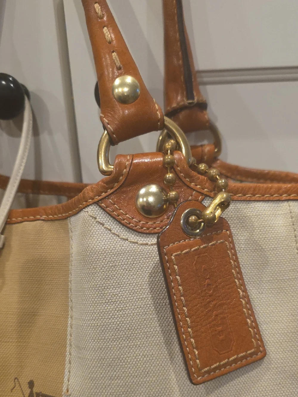 Coach Limited Edition Bleecker Large Canvas Tote Bundle